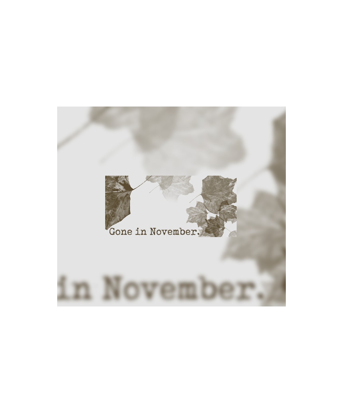 Gone In November Steam Key GLOBAL